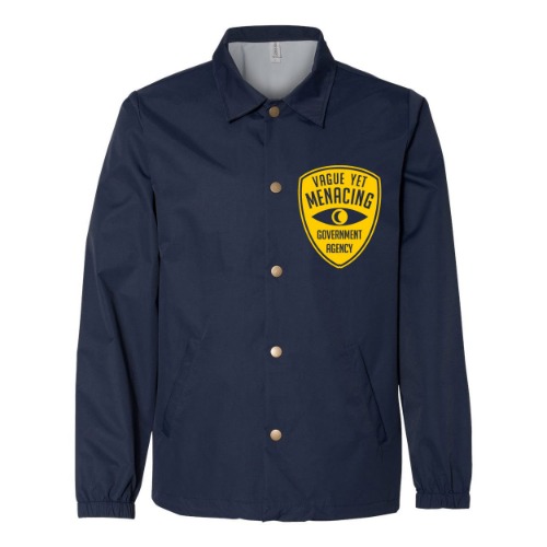 Vague Yet Menacing Government Agency Windbreaker | 2XL