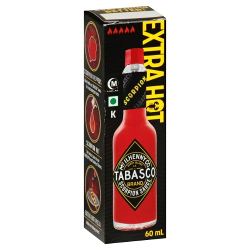 Tabasco Scorpion 60ml - La salsa más picante disponible de la McIlhenny Company