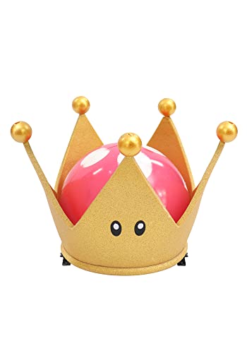C-ZOFEK Bowsette Crown Gold Plastic Halloween Cosplay for Women - Gold