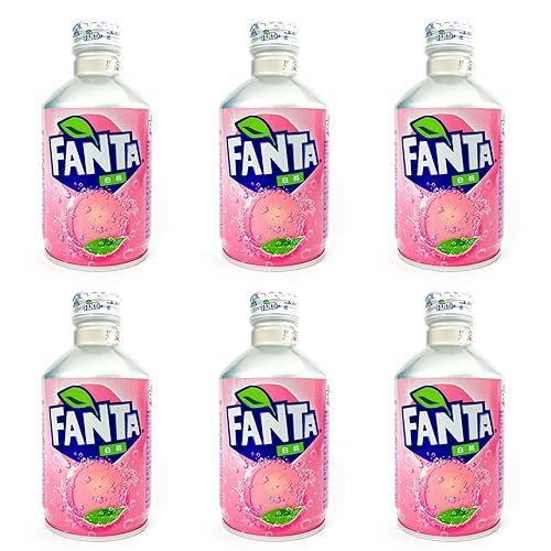 Fanta Pfirsich White Peach China Japan Edition 300ml Exotischer Drink Special Edition 6er Pack