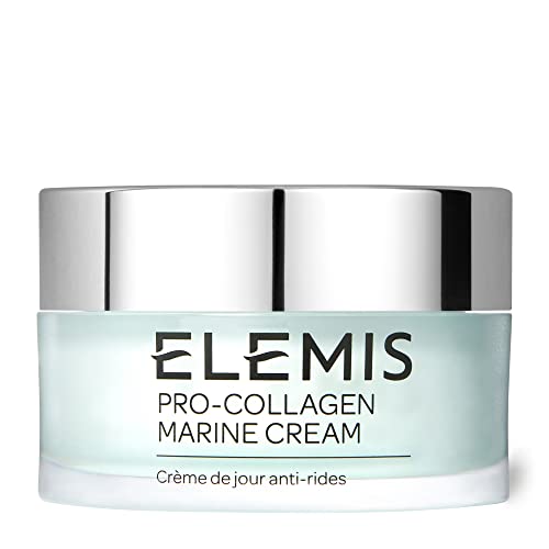 ELEMIS Pro-Collagen Marine Cream Lightweight Anti-Wrinkle Daily Face Moisturizer Firms, Smoothes & Hydrates with Powerful Marine + Plant Actives - 1.6 Fl Oz (Pack of 1)