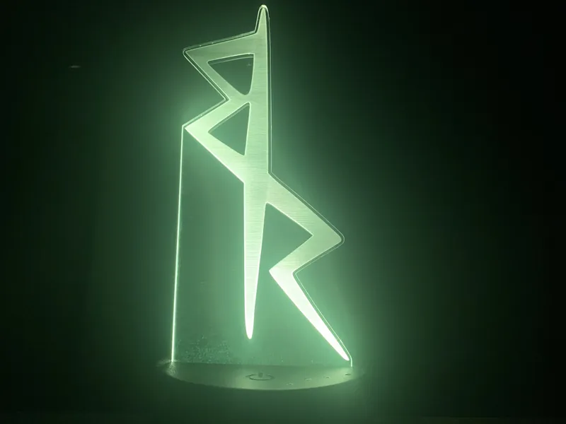 Cyberpunk 2077 Edgerunners Acrylic LED Lamp Light