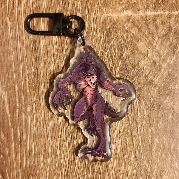 Deathclaw keychain