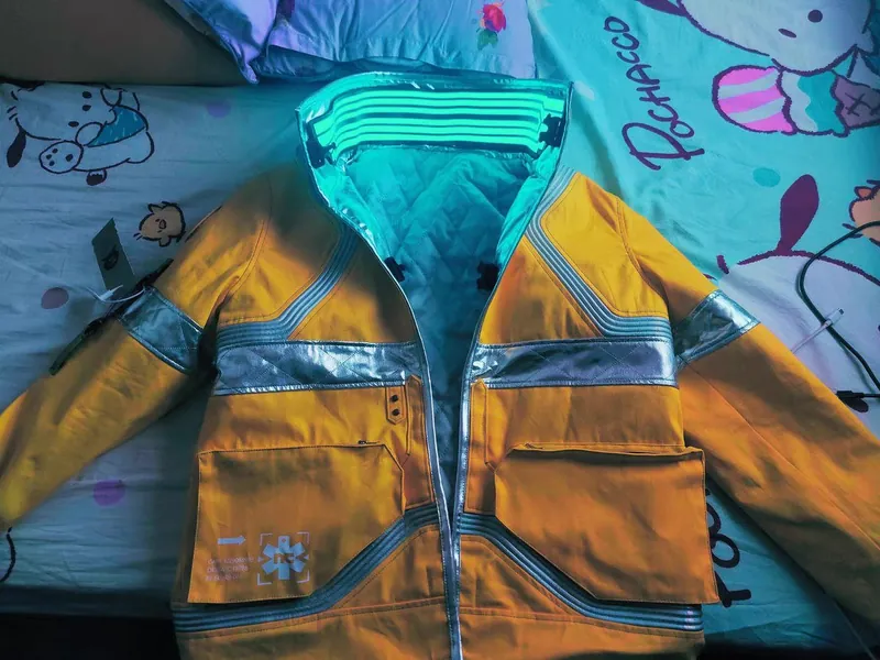 Cosplay Cyberpunk 2077 Jacket David Martinez Edgerunners Yellow | Clothing Halloween Party Costume