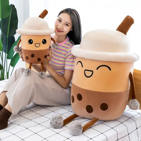 Soft, Cute, Boba Tea Plushie