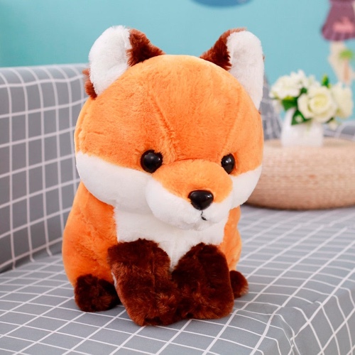 Fluffy Fox Plushies (2 COLORS) - Orange