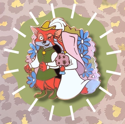 Disney Fox Wedding Enamel Pin