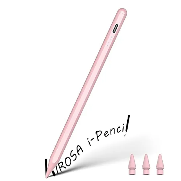 Pencil for iPad 2024-2018: Pen for iPad with Tilt Sensitivity & Palm Rejection - Stylus Pen for iPad Compatible with iPad Pro M4 11" 12.9" - iPad Air M2 3 4 5 - iPad Mini 5 6 - iPad 6 7 8 9 10