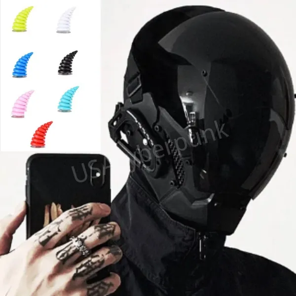 Cyberpunk mask cosplay functional wind dj helmet DJ comic show cosplay props Steampunk mask