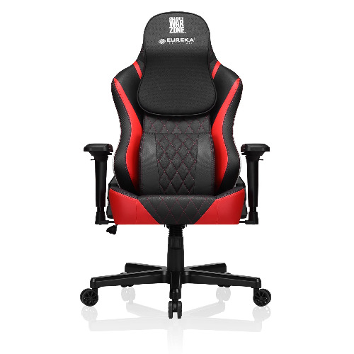 EUREKA ERGONOMIC & Call of DutyⓇ Gaming Chair,Gamer Chair Ergonomic PC E-Sports Chairs with Memory Foam Headrest and Lumbar Pillow Support 4D Adjustable Armrest Video Game Chairs for Adults,Red - Red
