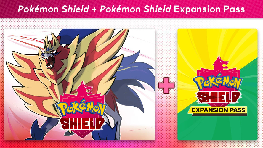 Pokémon Shield + Pokémon Shield Expansion Pass - [Switch Digital Code] - Nintendo Switch Digital Code Pokemon Shield + Pokemon Shield Expansion Pass