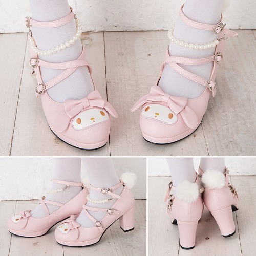 Sweet Bunny Shoes - Pink / 6
