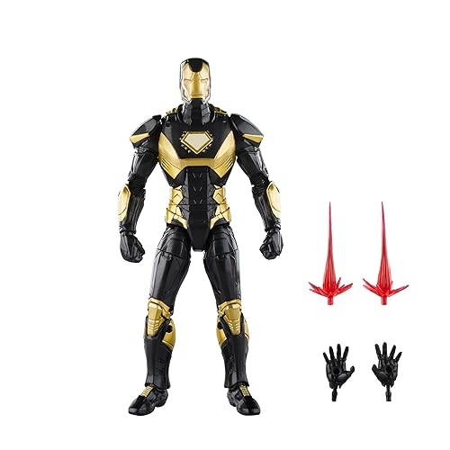 Marvel Legends Series Gamerverse Iron Man, Midnight Suns Collectible 6-Inch Action Figures