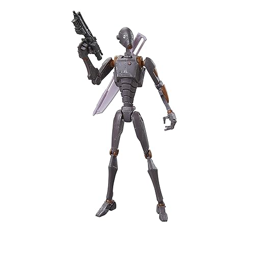 STAR WARS The Black Series Commando Droid, The Clone Wars Premium Collectible 6 Inch Action Figure
