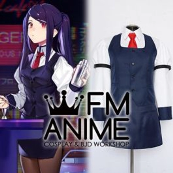 VA-11 Hall-A: Cyberpunk Bartender Action Julianne Stingray Cosplay Costume