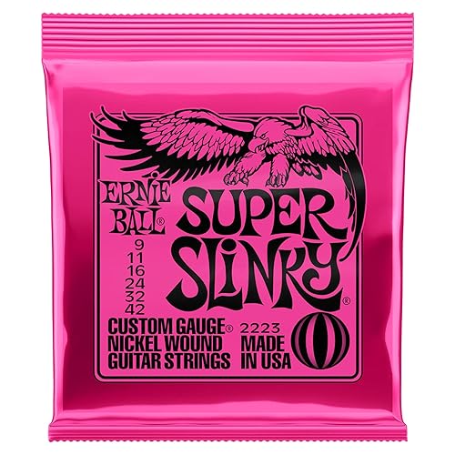 12 pack 0.9 super slinky ernie ball