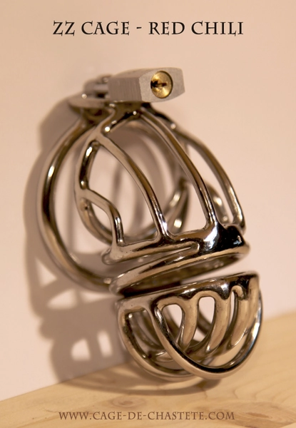 RED CHILI CHASTITY - ZZ CAGE