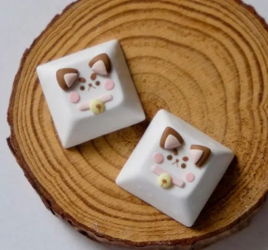 puppycat artisan keycap
