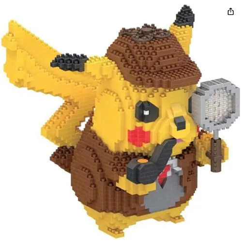 Detective Pikachu Nano Building Blocks