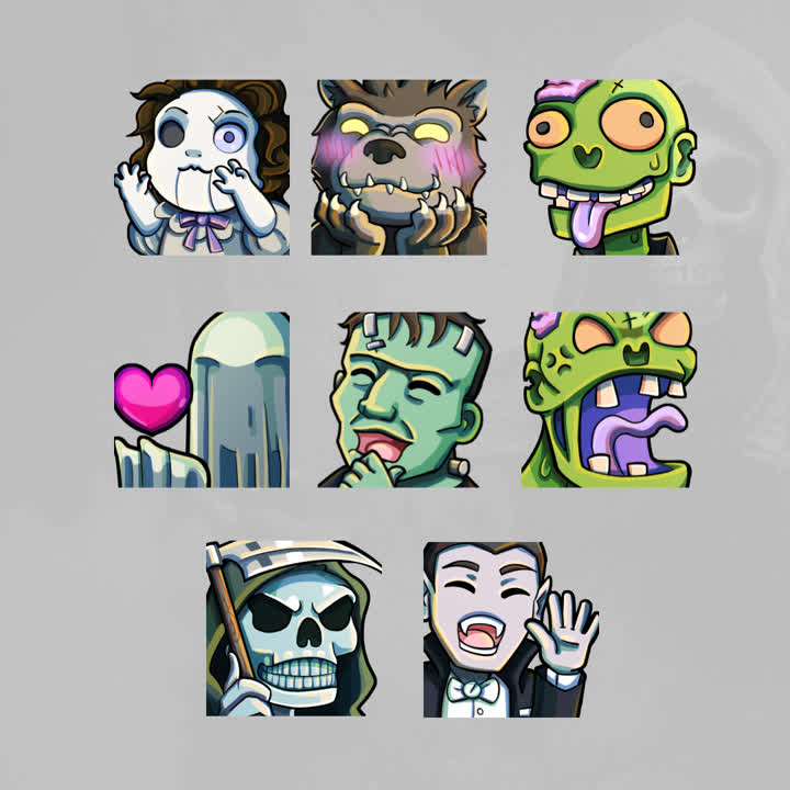Horror Emotes - Horror / Static