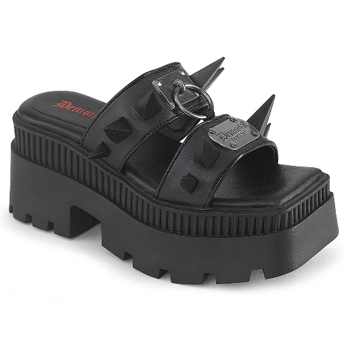 Wrath-13 | Black Vegan Leather / 8