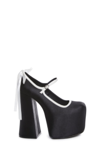 Sweet Sonata Platform Mary Janes | BLACK / US 8
