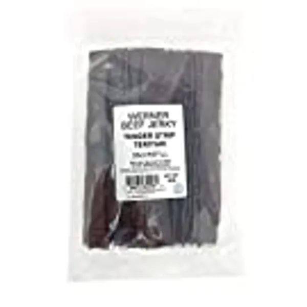 Werner Tender Strips Teriyaki Beef Jerky - Pack of 25 Jerky Strips - Made in the USA