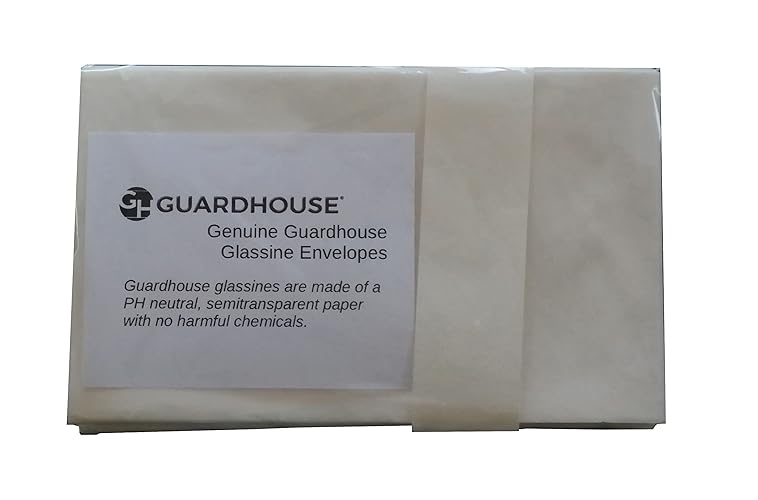 One Hundred (100) #4 Glassine Envelopes -- 3 1/4 x 4 7/8