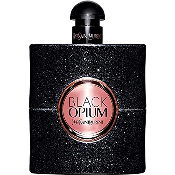 Yves Saint Laurent Eau De Parfum Spray for Women, Black Opium, 1.6 Ounce