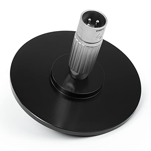 GEVORIOC Suction Cup Adapter with 3XLR Connector,Stainless Steel Suction Cup Accessories for Tool(L-3.8'') - L-3.8''