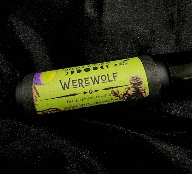 Werewolf Perfume - earthy, forest scent - your choice of perfume oil, body mist, or parfum