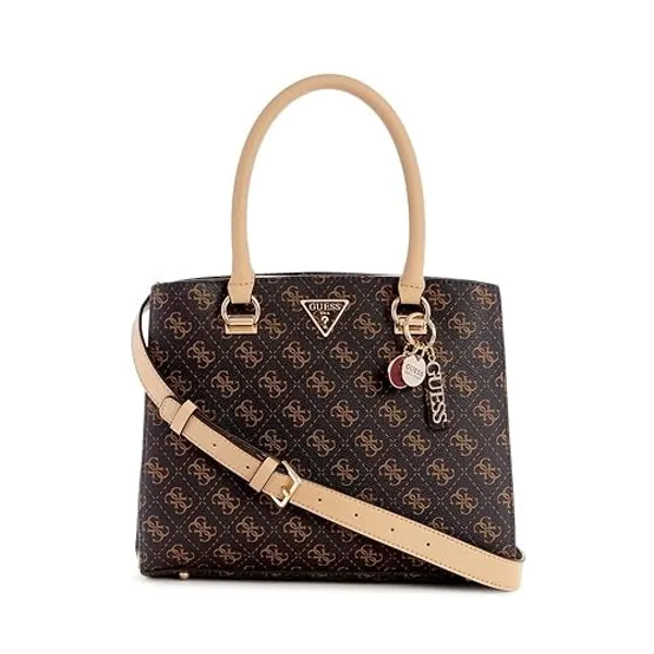 GUESS Noelle Girlfriend Satchel, Brown