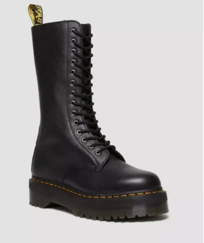 Dr. Martens Mellemlange 1B99-snørestøvler i Pisa-læder