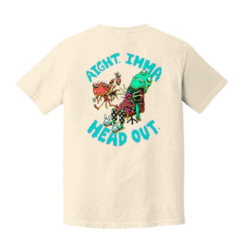 Head Out Tee - Ivory - XL