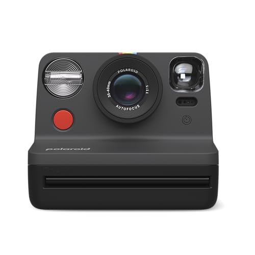 Polaroid Now 2nd Generation I-Type Instant Film Camera - Black (9095) - Gen2 Camera - Black