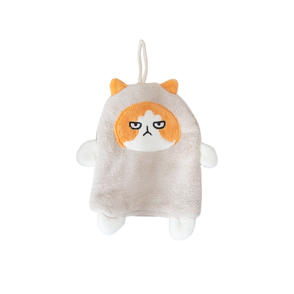 Cute Hand Towels Cat Bath Towel Dog Kitchen Towels Highly Absorbent Bathroom Decor Housewarming Gifts for Cat Lovers - A
