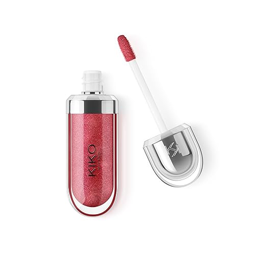 KIKO Milano 3D Hydra Lipgloss 16 | Softening lip gloss for a 3D look - 16 Iridescent Ruby