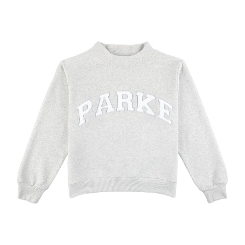 Varsity Mockneck | Classic Grey + White / S/M